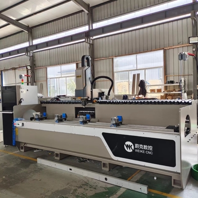 3+1 軸 CNC アルミ センター 窓 ドア用の CNC 掘削 フレッシング 機械