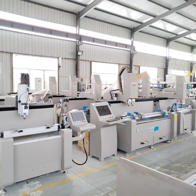 1500mm ダブルヘッド 掘削 アルミ 機械 アルミ 4 軸 Cnc フレッシング