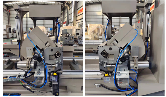 アルミニウムプロファイル ダブルヘッドミトラサー CNC ダブルヘッド切断サー