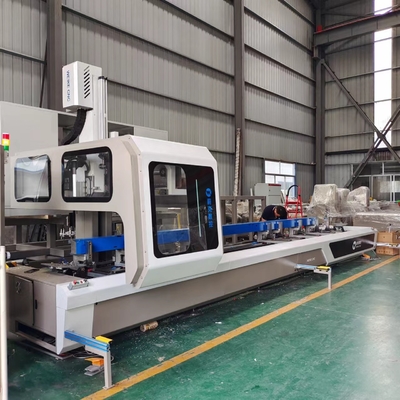 7000mm ATC CNC 4軸垂直アルミ合金 ドア,ウィンドウとカーテンウォールの製造マシン