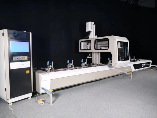 販売のためのアルミ窓ドア 4 軸マシン 4 軸 CNC マシニング センター