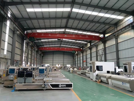 6000mm CNC ダブルミトラ切断サー 45 °Cと90 °Cの切断角度でアルミとPVC