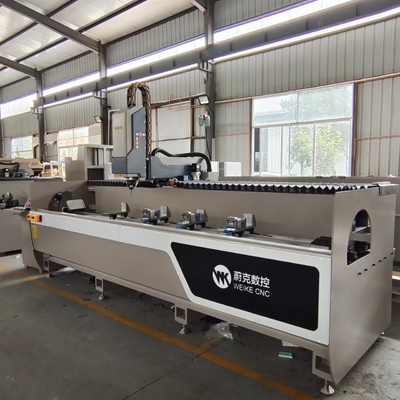 3200mm 処理長さ アルミ 窓枠 ドア枠 CNC 掘削 フレッシングマシン
