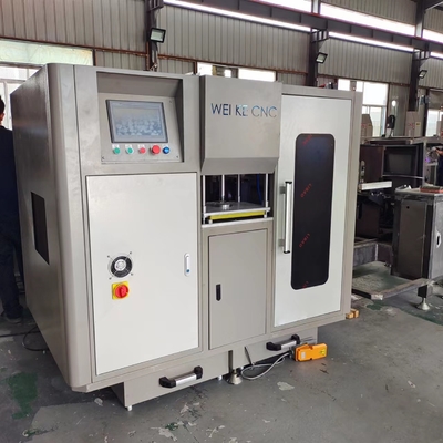 3 軸 CNC エンド フェイス ミリング マシン UPVC と アルミ 窓 と ドア 製造 350 刀刃 と