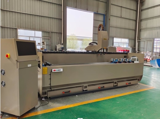 3200mm CNC コピールーター ツー・ヘッド アルミ製 窓ドアを作る機械