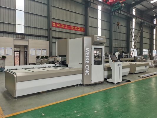 CNC アルミプロファイル加工センター 45 と 90 度 切断角