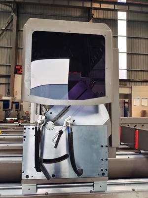 ダブルヘッドミッターソー 600mm ドアウィンドウCncカッティングマシン アルミ