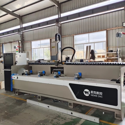 アルミニウム ドアと窓の製造機械 供給業者 アルミニウム プロフィール 掘削 フレッシング マシン CNC 加工センター