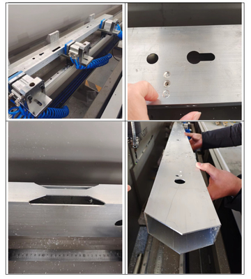 WSZ-CNC-2500 CNC アルミニウム 掘削 機械 自動 フレッシング 機械