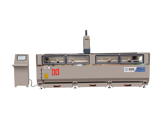 3 軸 CNC アルミプロファイル 窓とドアエリアのための掘削フレーシングマシン